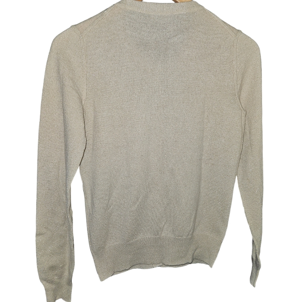 Dolce & Gabbana | Glitz Cardigan | Wool and Silk | Size 40 | Made In Italy - Picture 9 of 11